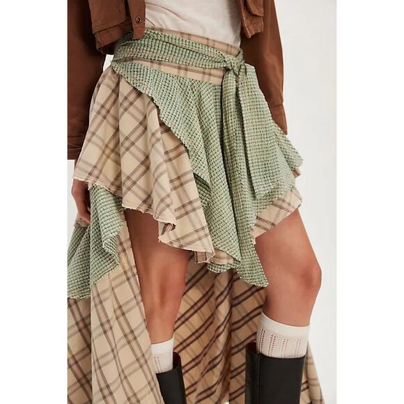 Free People Dresses & Skirts - New Free People Calliope Maxi Skirt Size 14